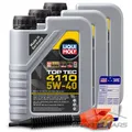 Produktbild: 3x 1 L LITER LIQUI MOLY TOP TEC 4110 5W-40 MOTOR-ÖL MOTOREN-ÖL 50049111