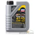 Produktbild: 1 L LITER LIQUI MOLY TOP TEC 4110 5W-40 MOTOR-ÖL MOTOREN-ÖL 50046988