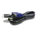 Produktbild: TRENDnet TK-CU06 KVM Kabel 6ft USB/VGA