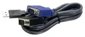 Produktbild: TRENDnet TK-CU06 USB VGA KVM männlich zu männlichKabel, VGA/SVGA HDB 15-Pin männ