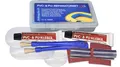Produktbild: fishingglue.de PVC- & PU-Reparatur Set XXL, Plastik- Flickzeug (Vinyl, PVC, PU) Wasser-& UV-beständig für Schlauchboot Zelt Pool Gewebe Plane Markise Isomatte Luftmatratze bis 60°C wärmestabil