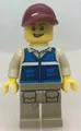 Produktbild: LEGO ® Minifigur City Wildlife Rescue Worker aus Set 30570 Hovercraft - cty1292