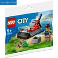 Produktbild: Lego City 30570 Luftkissenboot f. Tierrettung Affe Minifigur Polybeutel Neu OVP