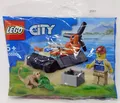 Produktbild: Hovercraft Luftkissenboot der Tierrettung Affe - LEGO City - 30570 - NEU Polybag