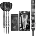 Produktbild: Target Darts Phil Taylor Power 8-Zero 4 Schwarze Steeldart-Darts, Dart-Set aus 80% Tungsten, P8Z4, 21G/23G/25G | Darts in Player-Edition mit Swiss-Point-Spitzen oder festen Spitzen | Inklusive Dart