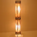 Produktbild: Stehleuchte Wohnzimmer Marokkanische Lederlampe Hennalampe Stehlampe XXL