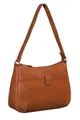 Produktbild: Benthill Handtasche Damen Echt Leder Damentasche Schultertasche Vintage Umhängetasche, Reißverschlussfach