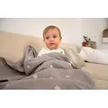 Produktbild: Lässig Decke in Taupe - (L)100 x (B)75 cm