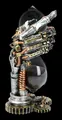Produktbild: Gothic Steampunk Skelett Hand Sanduhr - Time after Time | Fantasy Figur H 16 cm