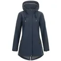 Produktbild: ankerglut Softshellmantel Brise blau 46