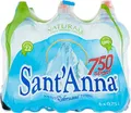 Produktbild: 12x Sant'Anna Acqua Minerale Naturale Natürliches Mineralwasser PET 0,75Lt Italienisches Wasser