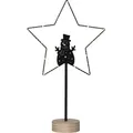 Produktbild: Led Standleuchte 'Glima' Schneemann in Stern