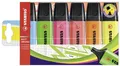 Produktbild: Stabilo Textmarker BOSS ORIGINAL 70/6 Rot, Blau, Grün, Gelb, Orange, Pink 2 mm, 5mm 6St.