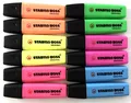 Produktbild: 12er PACK STABILO TEXTMARKER • BOSS ORIGINAL • BLAU GRÜN GELB ORANGE ROSA LILA