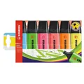 Produktbild: Textmarker STABILO BOSS ORIGINAL 6er Pack Leuchtmarker 6 verschiedene Farben