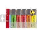 Produktbild: STABILO Textmarker BOSS ORIGINAL, 6er PET-Etui