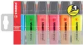 Produktbild: STABILO Textmarker BOSS ORIGINAL, 6er Kunststoffetui