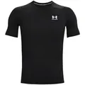 Produktbild: Under Armour Heatgear Armour Comp T-Shirt Herren-Schwarz,Weiß, Größe L (auch verfügbar in S, M, XL, XXL)