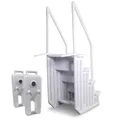 Produktbild: Schwimmbadleiter Easy Entry Synthetic - 4 Stufen - Kunststoff + 2 Gewichte