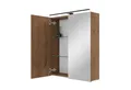 Produktbild: Planetmöbel Badezimmerspiegelschrank Spiegelschrank ARIA (Spiegelschrank Bad mit Beleuchtung und Steckdose, Badschrank mit Spiegel hängend)