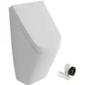 Produktbild: VitrA Pure Style Urinal mit VitrA hygiene inkl. Deckel und Urinal-Absaug-Siphon | Pissoir mit Antibakterielle Beschichtung | Robuste Keramik