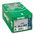 Produktbild: SPAX Universalschraube Senkkopf Teilgewinde T-Star plus WIROX 4,5 x 40 mm 500 St