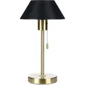 Produktbild: Tischlampe Caparo Metall Schwarz / Gold
