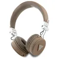 Produktbild: ENC Guess Grained Classic Brown Bluetooth On-Ear-Kopfhörer