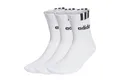Produktbild: adidas Performance Sportsocken adidas Socken 3S Linear Half-Crew Cushioned Socks 3P