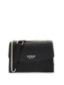 Produktbild: GUESS Damen Calista Convertivle Crossbody Flap Umhängetasche, Schwarz