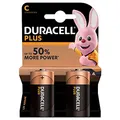 Produktbild: Duracell Plus Power Baby C Alkaline Batterie - 2 Stück