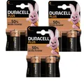 Produktbild: 3 x 2er Blister DURACELL Plus Batterie Alkaline Baby C LR14 MN1400 1,5V
