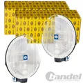 Produktbild: 2x HELLA HALOGEN FERNSCHEINWERFER SATZ RUND SCHWARZ 12V | 1F4 005 750-101