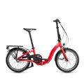 Produktbild: COAST LOWTIDE NO. 01 3S | Faltrad | 20 Zoll | 14,9 KG | 3 Gang | Red Klapprad | Leicht & Kompakt | Faltbares Fahrrad