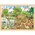 Produktbild: Goki Jigsaw Puzzle Natur (96 Teile) (57582)