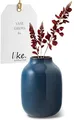 Produktbild: like. by Villeroy & Boch Lave Home Vase Shoulder, 15,5x15,5x22cm, Bleu Uni