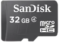 Produktbild: SDSDQM032GB35A - MicroSDHC-Speicherkarte 32GB, SanDisk mit Adapter