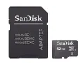 Produktbild: SanDisk microSDHC Speicherkarte 32GB + SD Adapter