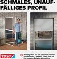 Produktbild: tesa Insektenschutz-Tür FALT Alu Rahmen teleskopierbar Premium für Türen, (Packung, 1-St., Teleskop Alu Rahmen), Alu Insektenschutz 80 cm x 170 cm bis 100x cm x 220 cm