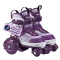 Produktbild: HUDORA Rollschuh My First Quad in versch. Größen & Farben - hochwertige Kinderrollschuhe bis 20kg - Kinder Skates größenverstellbar - sichere Einsteiger-Rollerskates mit großen Rollen