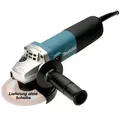 Produktbild: Makita 9558NBRZ 125mm Winkelschleifer, 840W, 11.000 min-1, Spindelarretierung