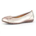 Produktbild: Gabor Ballerina, flache Schuhe, Slipper mit Hovercraft Luftkammern-Laufsohle goldfarben 42 EU (8 UK)