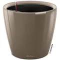 Produktbild: Lechuza Übertopf CLASSICO LS 50, taupe hochglanz, Ø 50 x 47 cm, aus Kunststoff, für innen und außen, Wasserspeicher und Innentopf