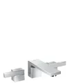 Produktbild: Hansgrohe 3-Loch Waschtischarmatur Axor Edge F-Set Wandmontage Diamantschliff ch
