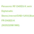 Produktbild: Panasonic RF-D40EG-K sw/si Digitalradio Stereo,Internet/DAB+/UKW,Bluetooth,USB F