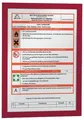 Produktbild: Durable 487203 Magnetrahmen DURAFRAME® - A4, 322 x 236 mm, rot