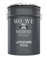 Produktbild: WO-WE Latexfarbe Wandfarbe Abwaschbare Innenweiß Küchenwandfarbe W556, 1-20L, Weiß Seidenmatt