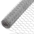 Produktbild: Sechseckdraht Volieren Draht Hasendraht Drahtzaun Kaninchendraht Maschendraht verzinkt (Höhe 50cm, Länge 10m, Weite 13mm)