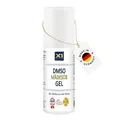 Produktbild: DMSO Gel mit Mädesüß Extrakt – ca. 60% DMSO 99,9% Reinheit – Xanthan & strukturiertes Wasser – ohne Zusatzstoffe – 50ml HDPE Tube mit Dosierpumpe