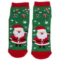 Produktbild: Weihnachtssocken mit rutschfester ABS-Sohle, Socken Merry X-Mas, Größe 36-45